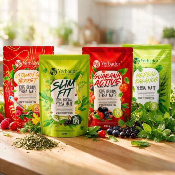 YERBA MATE - PAKIET MIX SMAKÓW 3 + 1