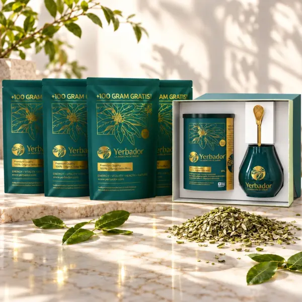 4 x YERBA MATE + 1 ZESTAW PREZENTOWY GRATIS!