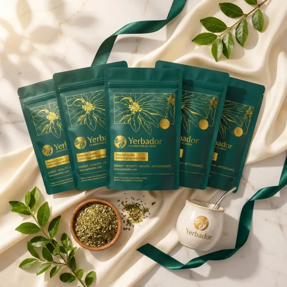 3 x YERBA MATE + 2 GRATIS! 3 x YERBA MATE + 2 GRATIS! — kompozycja w słonecznym świetle