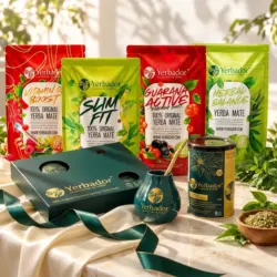 YERBA MATE – PAKIET NATURA 3 + 1 — kompozycja w słonecznym świetle