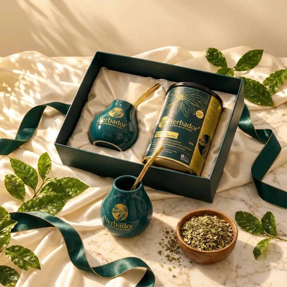 YERBA MATE – ZESTAW PREMIUM 6 + 3 YERBA MATE – ZESTAW PREMIUM 6 + 3 — kompozycja w słonecznym świetle