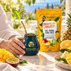 YERBA MATE – OWOCE TROPIKALNE — inspiracja i sposób podania