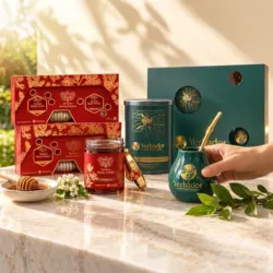 2 x ZESTAW YERBA MATE + ZESTAW SUROWYCH MIODÓW GRYCZANYCH POLSKICH — propozycja podania