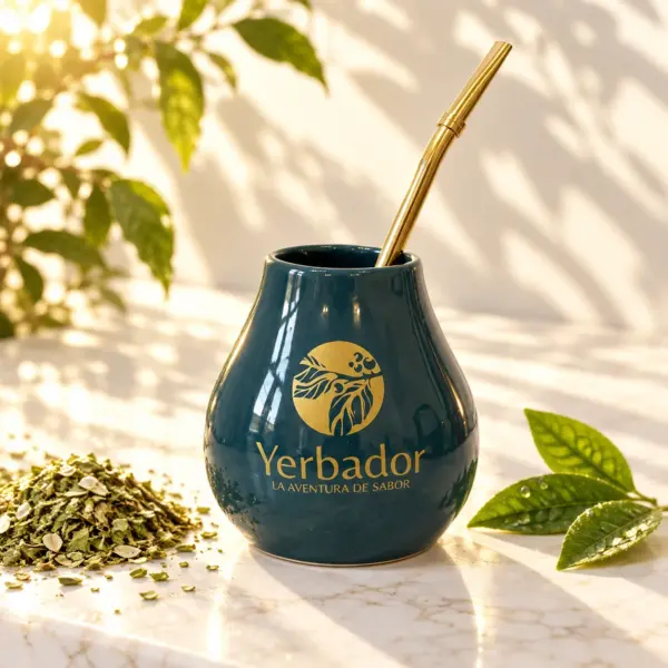CERAMICZNE MATERO YERBADOR PRO 2 – SZMARAGDOWA ZIELEŃ