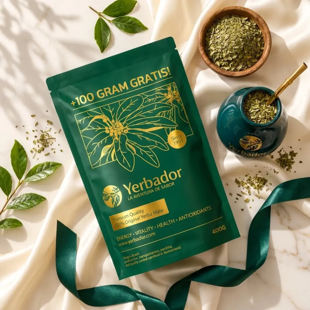 HERMETYCZNY DOYPACK YERBA MATE + 100g GRATIS HERMETYCZNY DOYPACK YERBA MATE + 100g GRATIS — kompozycja w słonecznym świetle