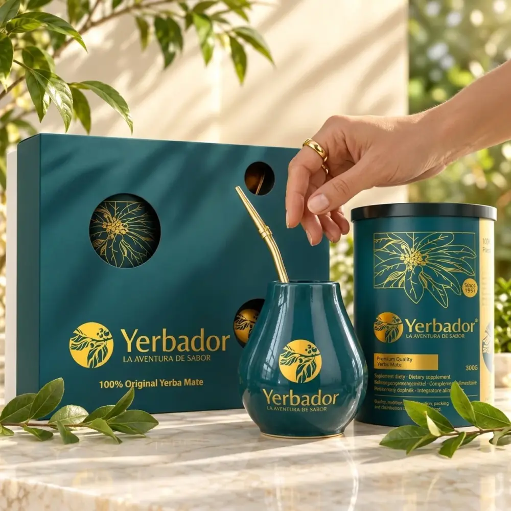 ZESTAW STARTOWY – TUBA YERBA MATE + MATERO + BOMBILLA ZESTAW STARTOWY – TUBA YERBA MATE + MATERO + BOMBILLA — propozycja podania