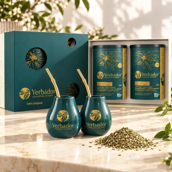 ZESTAW DLA DWOJGA – 2x TUBA YERBA MATE + 2x MATERO + 2x BOMBILLA