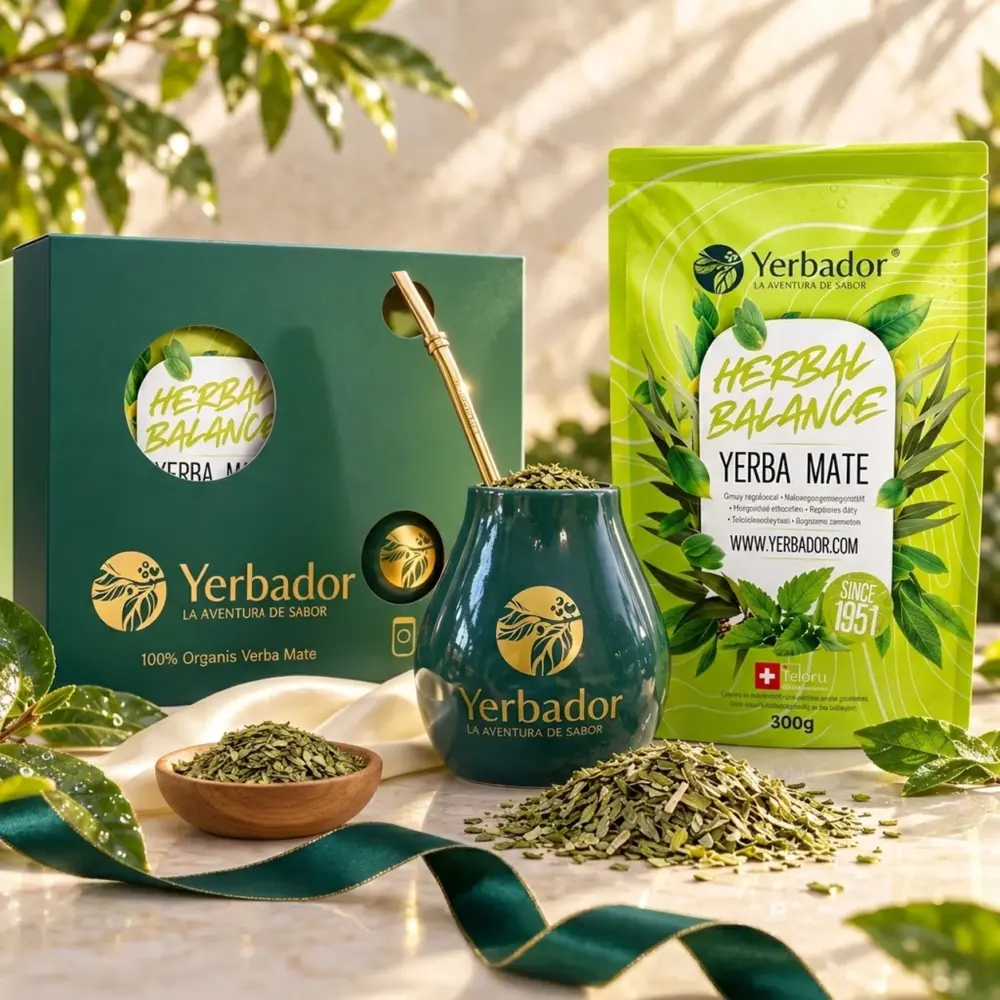 ZESTAW STARTOWY YERB MATE – BOMBILLA + MATERO + YERBA ZIOŁOWY BALANS ZESTAW STARTOWY YERB MATE – BOMBILLA + MATERO + YERBA ZIOŁOWY BALANS — kompozycja w słonecznym świetle