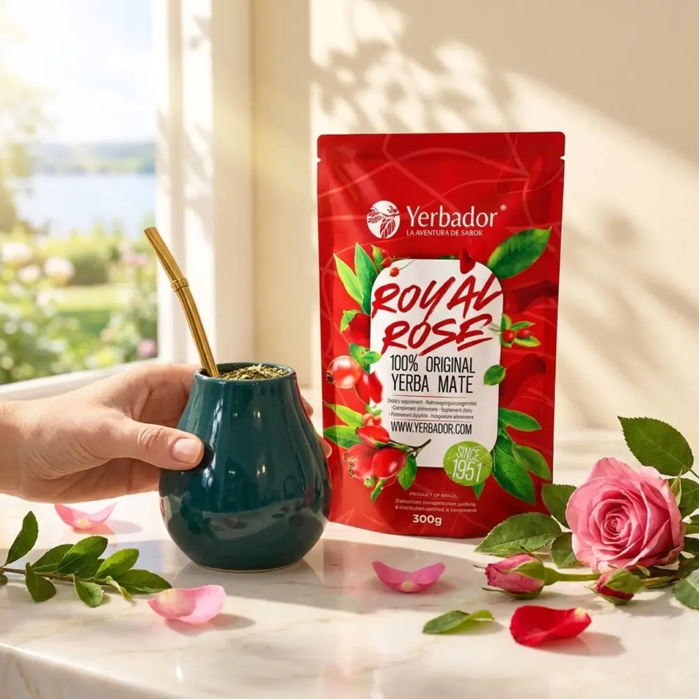 YERBA MATE – KRÓLEWSKIE OGRODY RÓŻANE YERBA MATE – KRÓLEWSKIE OGRODY RÓŻANE — propozycja podania