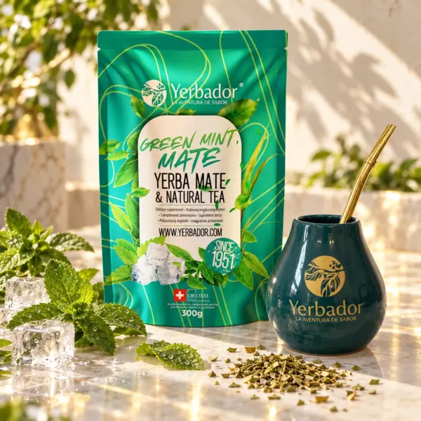 ZIELONA MIĘTA – YERBA MATE + ZIELONA HERBATA