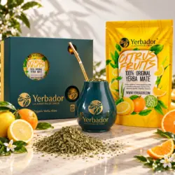 ZESTAW PREZENTOWY YERBA MATE – OWOCE CYTRUSOWE