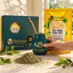 ZESTAW PREZENTOWY YERBA MATE – OWOCE CYTRUSOWE — propozycja podania