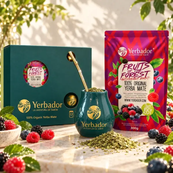 ZESTAW PREZENTOWY YERBA MATE – OWOCE LASU