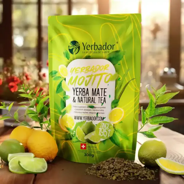 LIMONKA MOJITO  - YERBA MATE + ZIELONA HEBRATA