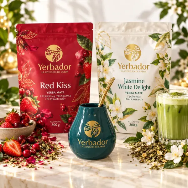 HIT! Świąteczny zestaw Magdy Gessler – Zestaw Yerba Mate Red Kiss + Jasmine White Delight