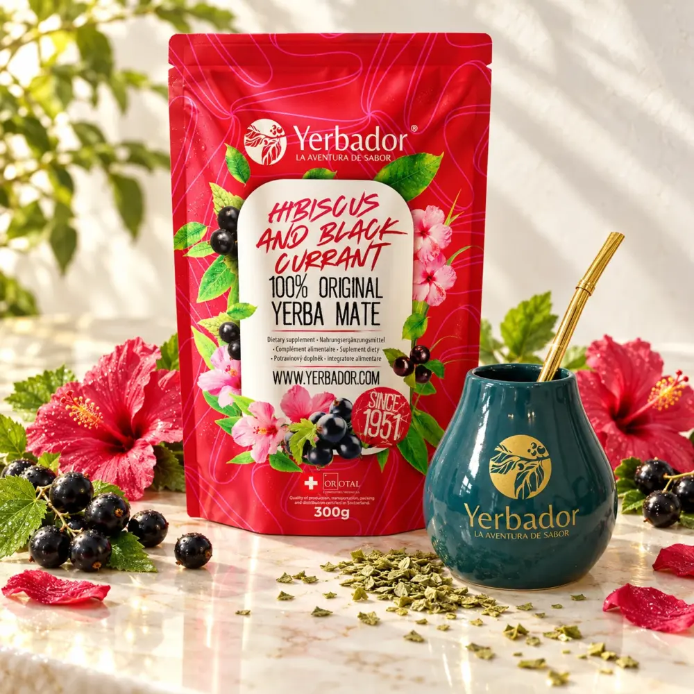 YERBA MATE – HIBISCUS I CZARNA PORZECZKA YERBA MATE – HIBISCUS I CZARNA PORZECZKA