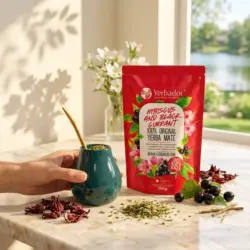 YERBA MATE – HIBISCUS I CZARNA PORZECZKA — propozycja podania