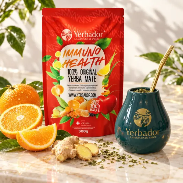 YERBA MATE – IMMUNO (+ zielony jęczmień, pestki słonecznika i ebook w cenie)
