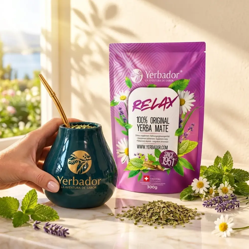 YERBA MATE – RELAX YERBA MATE – RELAX — propozycja podania