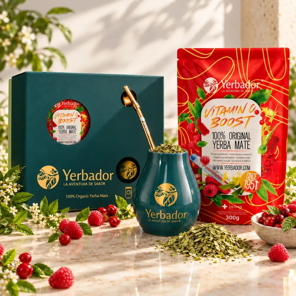 ZESTAW PREZENTOWY YERBA MATE VITAMIN C BOOST