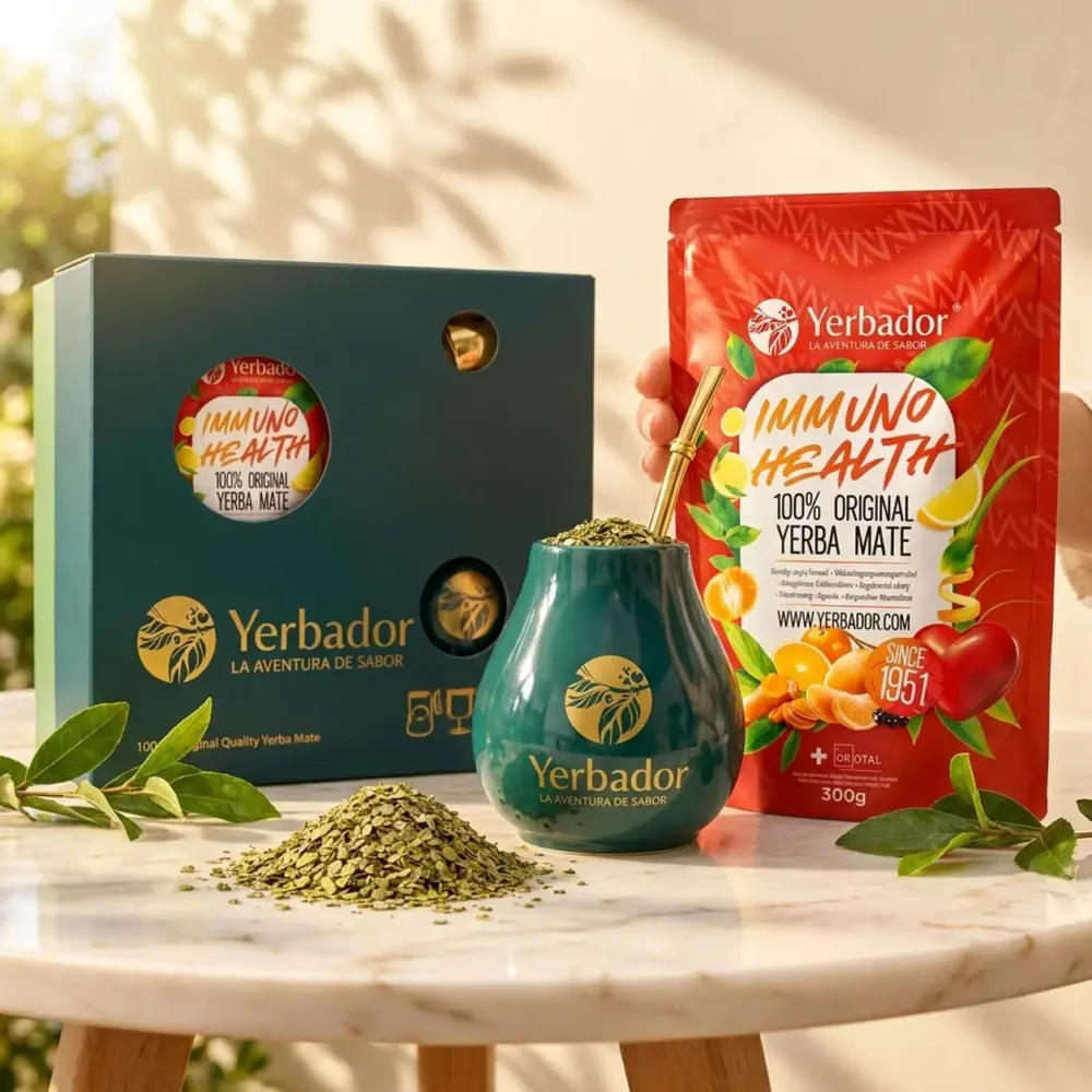 ZESTAW PREZENTOWY YERBA MATE – IMMUNO HEALTH ZESTAW PREZENTOWY YERBA MATE – IMMUNO HEALTH — propozycja podania