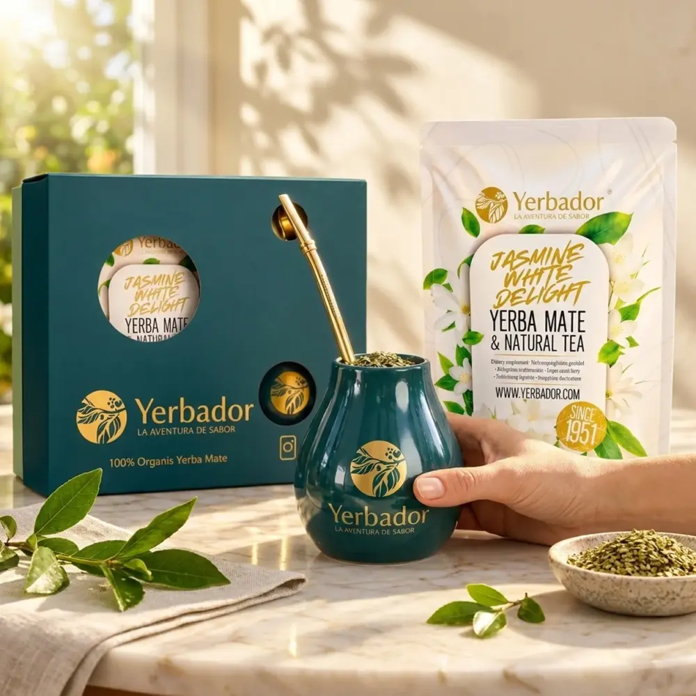 ZESTAW PREZENTOWY YERBA MATE – BIAŁY JAŚMIN ZESTAW PREZENTOWY YERBA MATE – BIAŁY JAŚMIN — propozycja podania