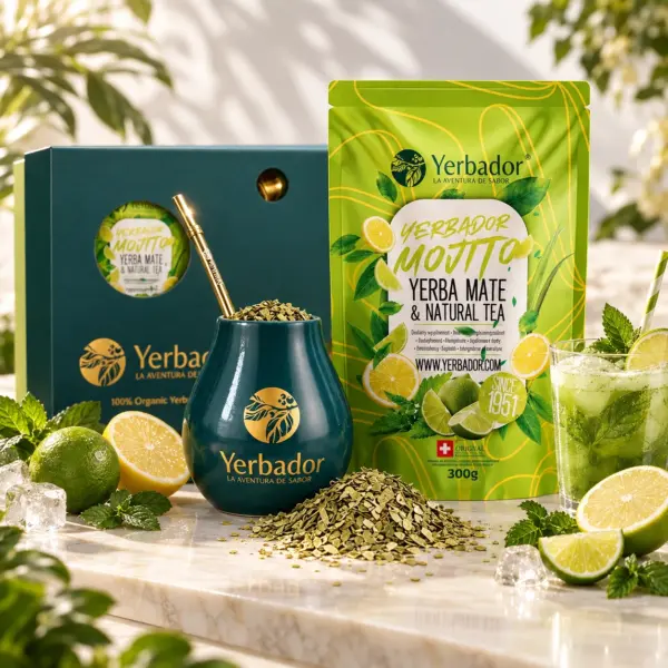 ZESTAW PREZENTOWY YERBA MATE – LIMONKA MOJITO