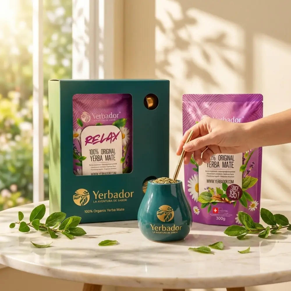 ZESTAW PREZENTOWY YERBA MATE – YERBA RELAX ZESTAW PREZENTOWY YERBA MATE – YERBA RELAX — propozycja podania
