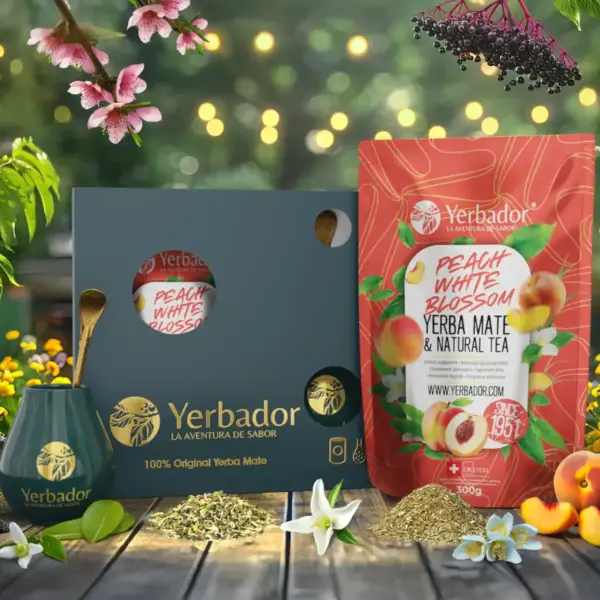 ZESTAW PREZENTOWY YERBA MATE - Brzoskwiniowy Sad