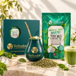 ZESTAW STARTOWY YERBA MATE – ZIELONA MIĘTA – YERBA MATE + ZIELONA HERBATA