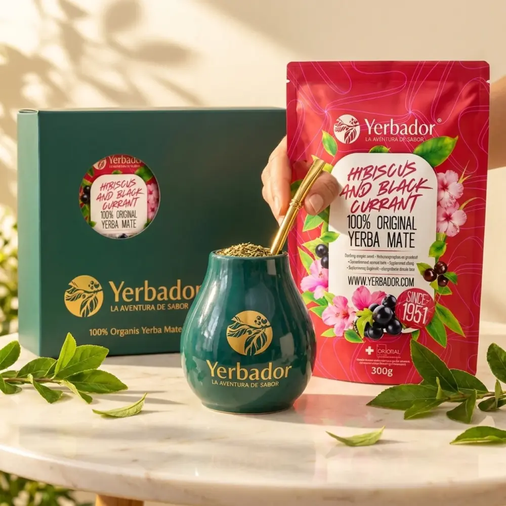ZESTAW STARTOWY YERBA MATE – HIBISCUS AND BLACK CURRANT ZESTAW STARTOWY YERBA MATE – HIBISCUS AND BLACK CURRANT — propozycja podania