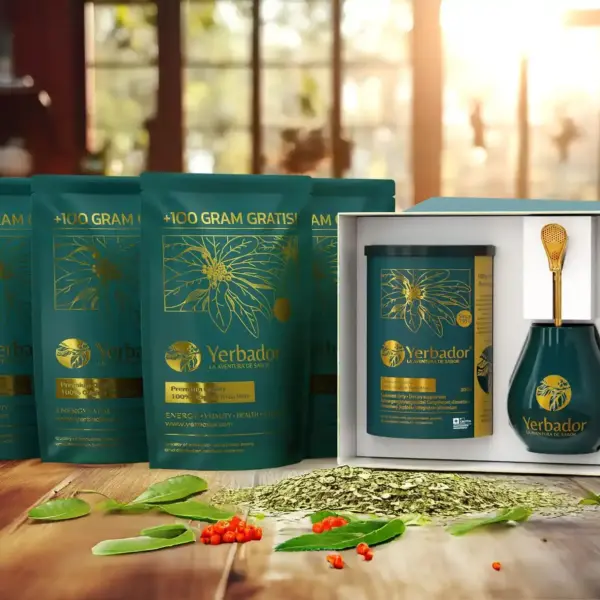 4 x YERBA MATE + 1 ZESTAW PREZENTOWY GRATIS!