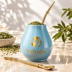 CERAMICZNE MATERO YERBADOR PRO 2 – MORSKI BŁĘKIT