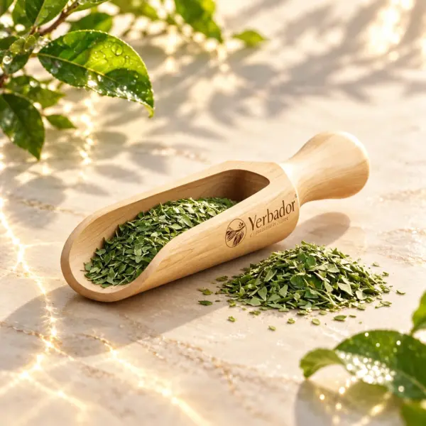 Szlachetny nabierak do Yerba Mate z drewna bukowego