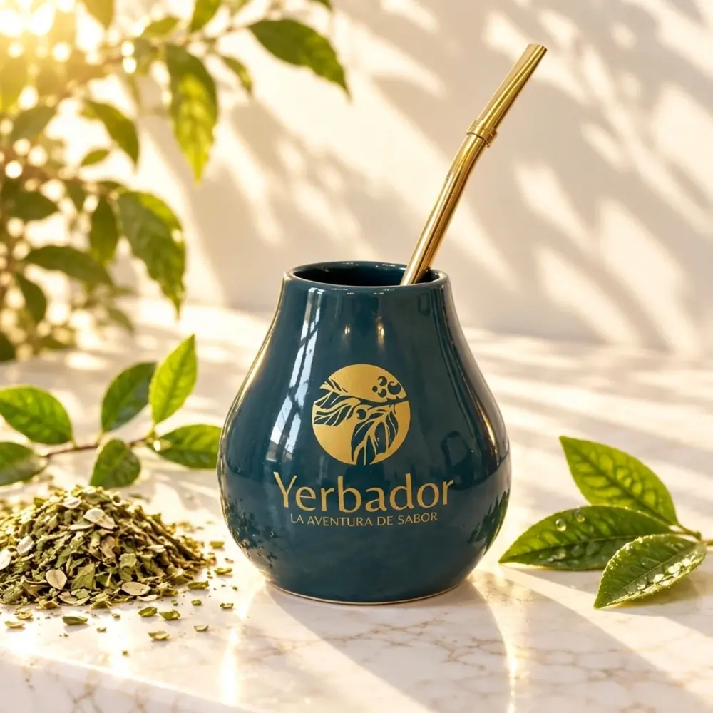 Szlachetny nabierak do Yerba Mate z drewna bukowego Szlachetny nabierak do Yerba Mate z drewna bukowego — kompozycja w słonecznym świetle