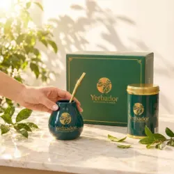 Zestaw ekskluzywnych akcesoriów do Yerba Mate — propozycja podania