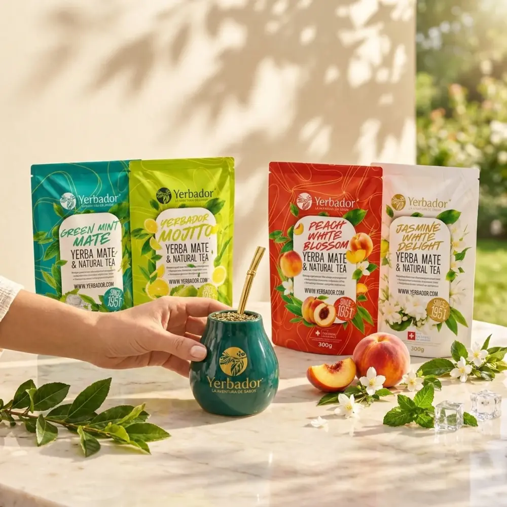 YERBA MATE – YERBA Z HERBATĄ 3 + 1 YERBA MATE – YERBA Z HERBATĄ 3 + 1 — propozycja podania