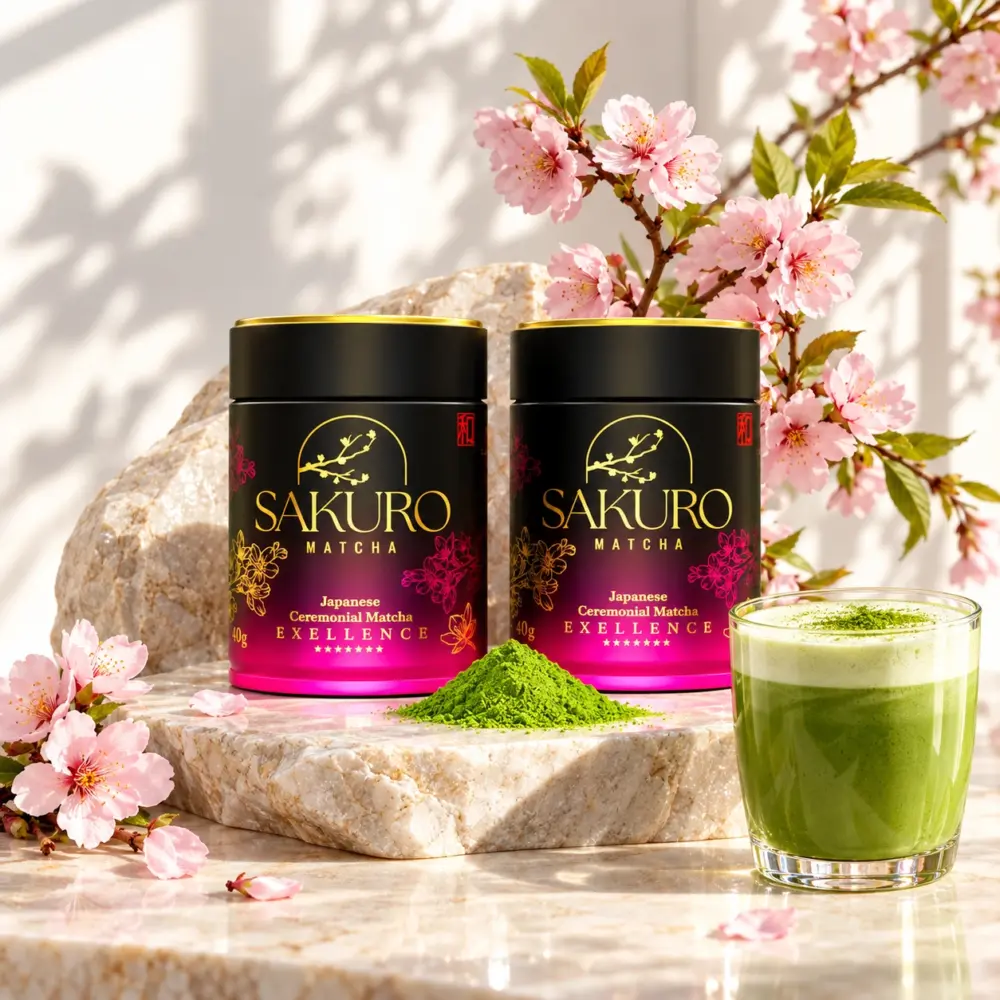 Sakuro Matcha 2× puszka Excellence 40g / suplement diety