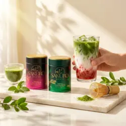 Sakuro Matcha Finest 40g + Excellence 40g / suplement diety — propozycja podania