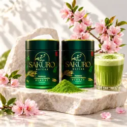 Sakuro Matcha 2× puszka Finest 40g / suplement diety