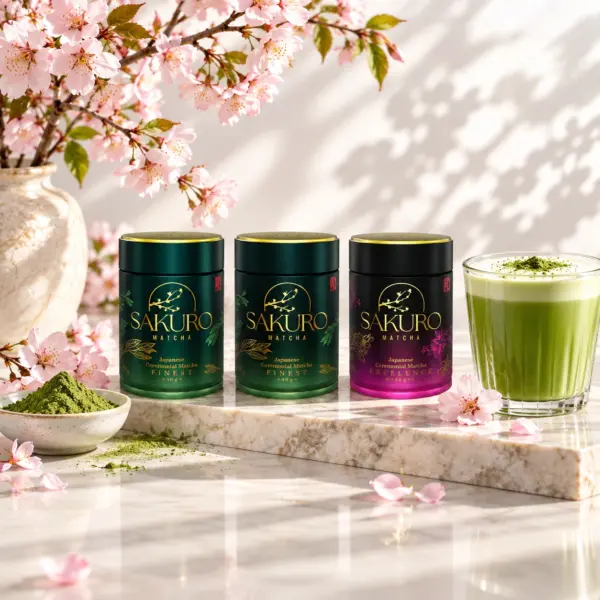Sakuro Matcha 2× Finest 40g + Excellence 40g / suplement diety