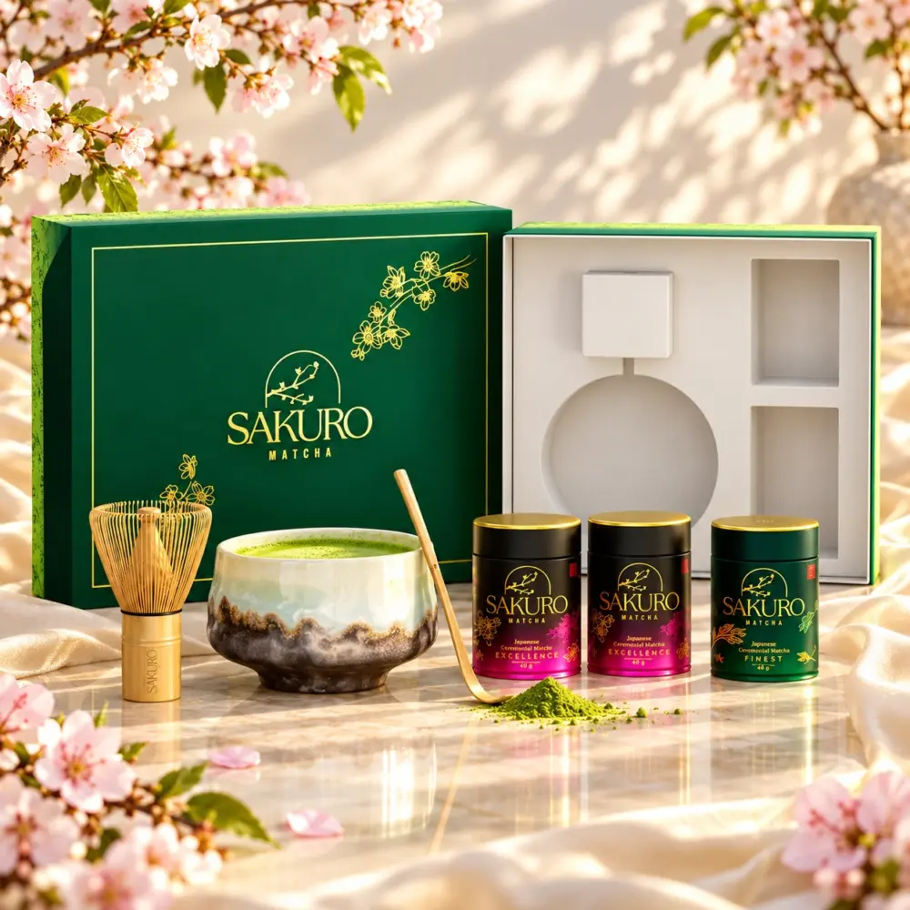 Podwójny Zestaw 2× Matcha Excellence 40g + Matcha Finest 40g / suplement diety Podwójny Zestaw 2× Matcha Excellence 40g + Matcha Finest 40g / suplement diety