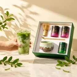 Zestaw 2× Matcha Excellence 40g 1× Matcha Finest 40g / suplement diety — propozycja podania