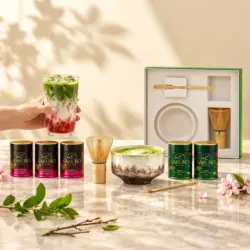 Zestaw Premium 3× Matcha Excellence 40g + 2× Matcha Finest 40g / suplement diety — propozycja podania