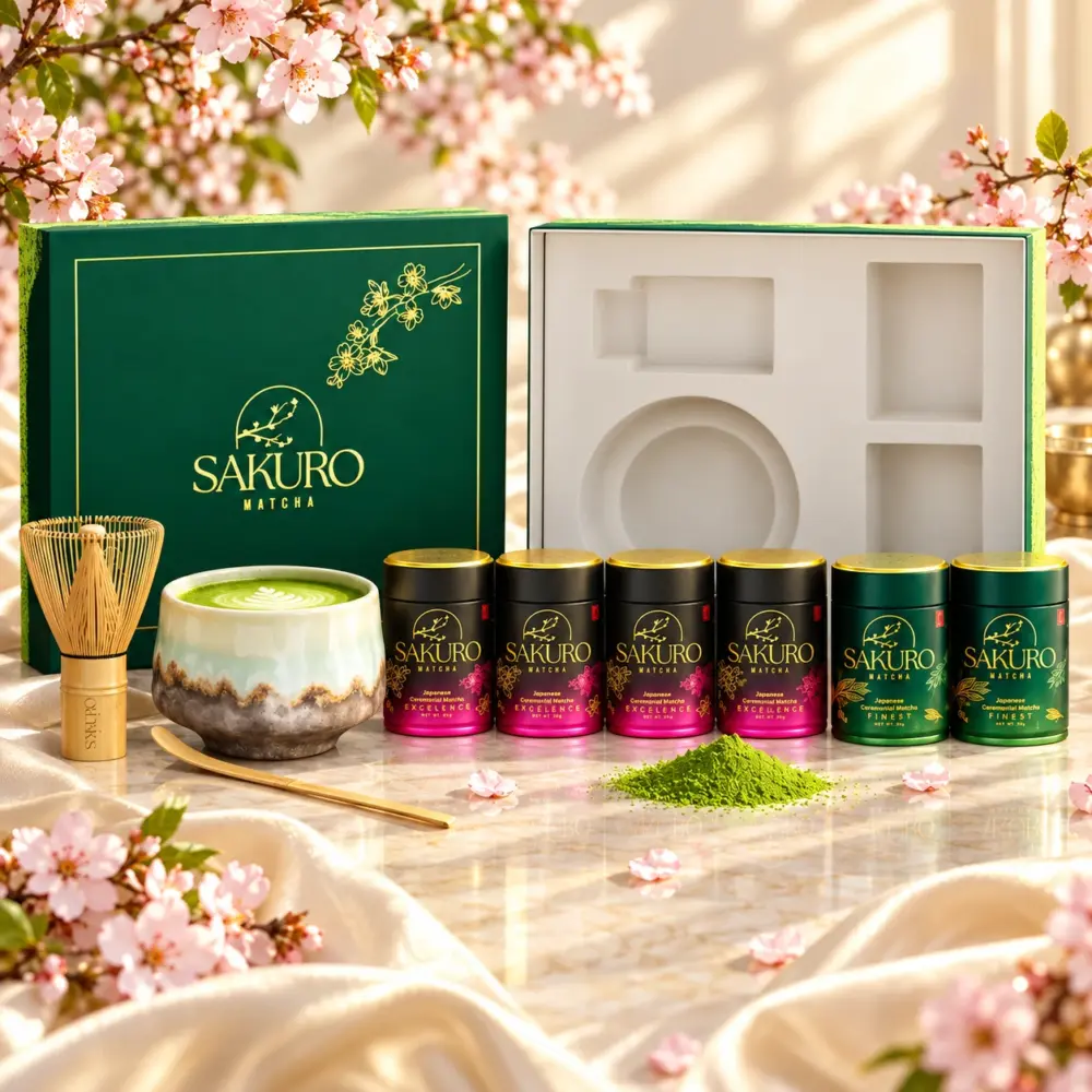 Zestaw Startowy 4× Matcha Excellence 40g 2× Matcha Finest 40g / suplement diety Zestaw Startowy 4× Matcha Excellence 40g 2× Matcha Finest 40g / suplement diety