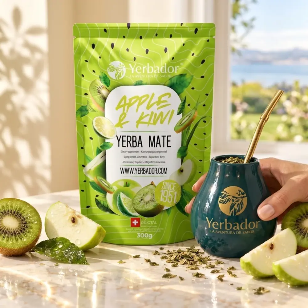 YERBA MATE – APPLE & KIWI YERBA MATE – APPLE & KIWI — propozycja podania
