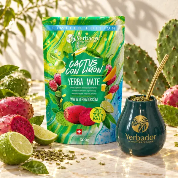 YERBA MATE – CACTUS CON LIMON