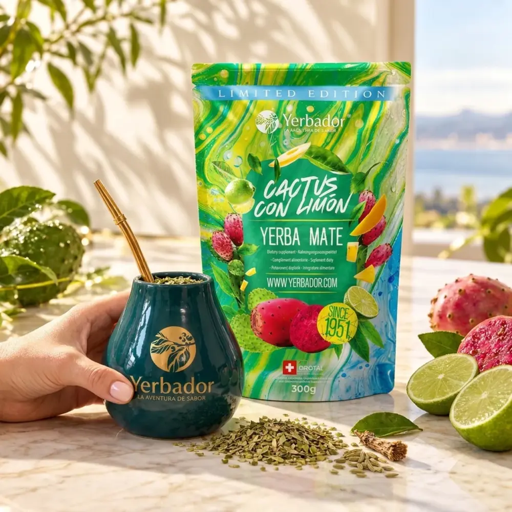 YERBA MATE – CACTUS CON LIMON YERBA MATE – CACTUS CON LIMON — propozycja podania