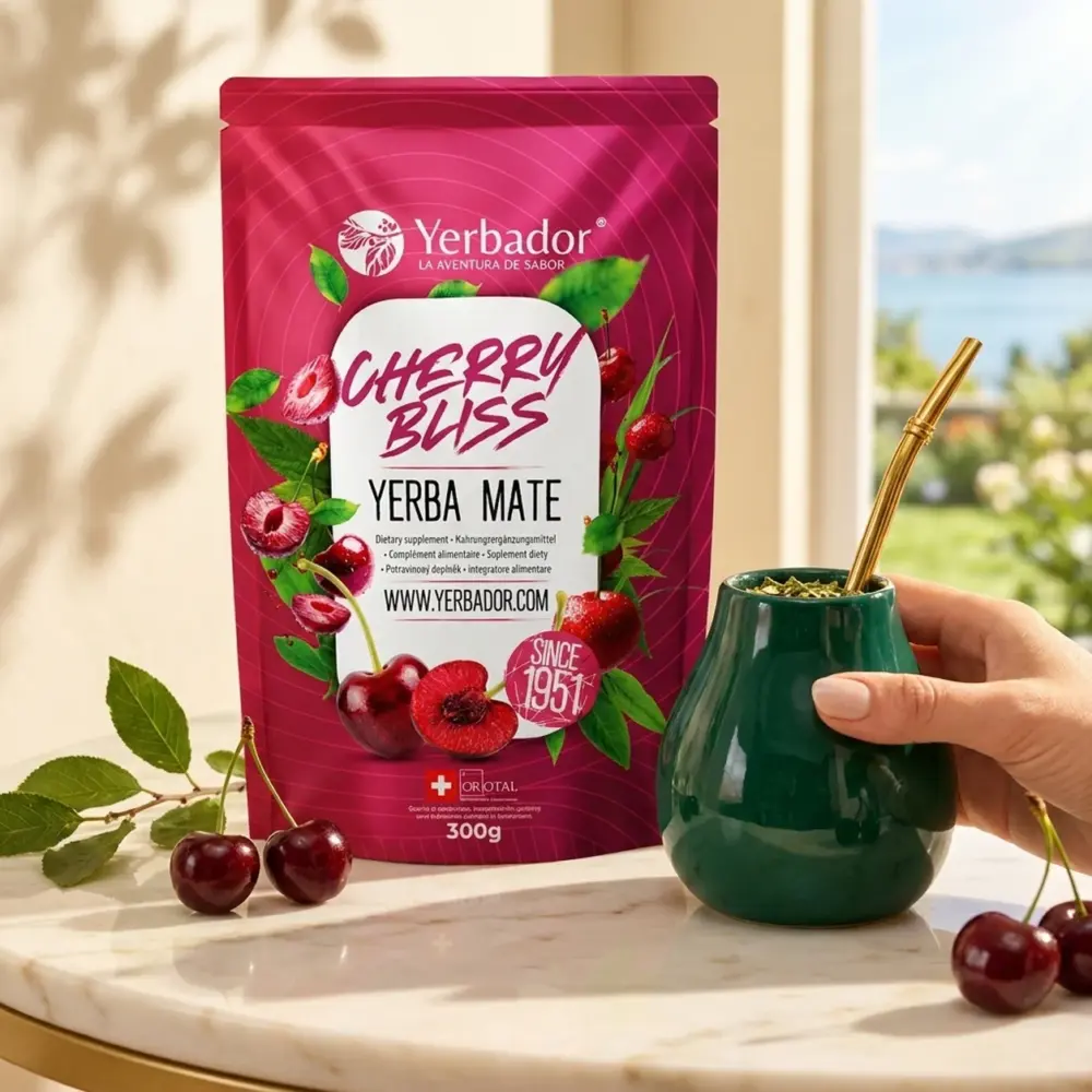 YERBA MATE – CHERRY BLISS YERBA MATE – CHERRY BLISS — propozycja podania