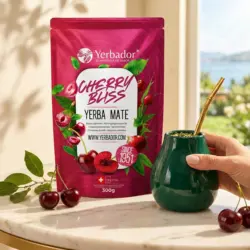 YERBA MATE – CHERRY BLISS — propozycja podania